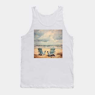 Vintage beach Tank Top